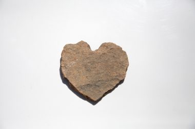 Heart Day | SMA News Today | A rock shaped like a heart.